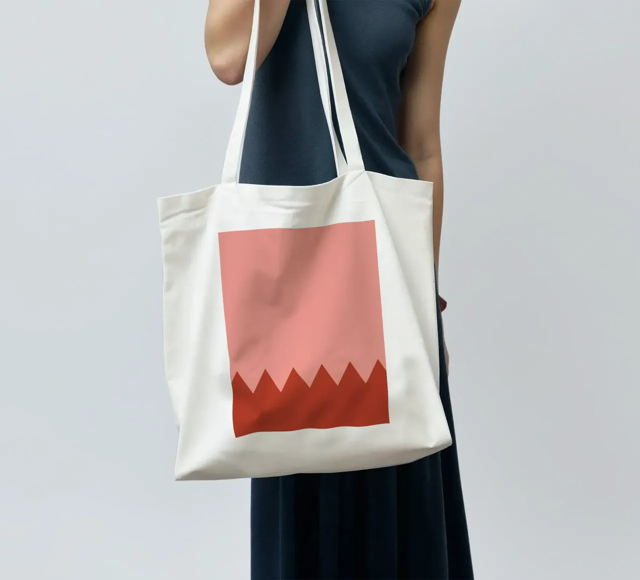 Zig Zag II tote bag by Linda Gobeta