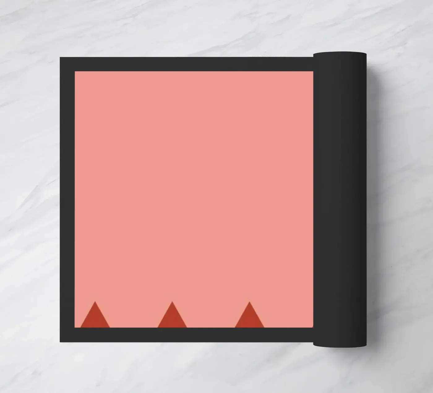 Zig Zag II doormat by Linda Gobeta