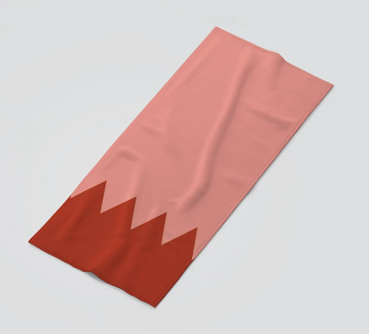 Zig Zag II strandhanddoek van Linda Gobeta