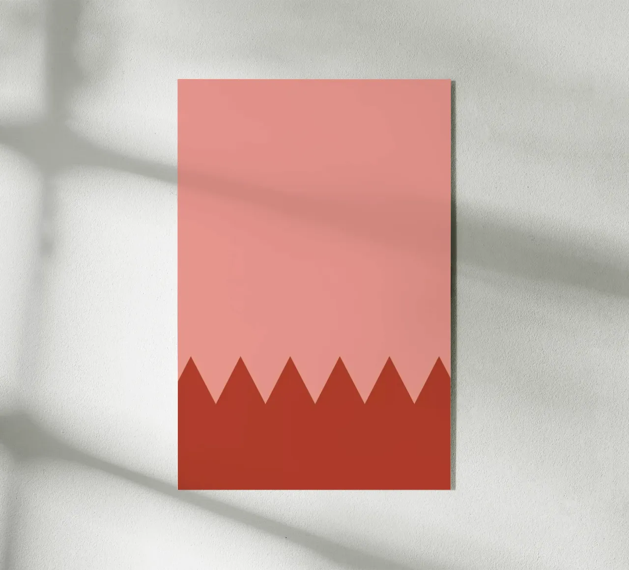Zig Zag II Acryl-Glas von Linda Gobeta
