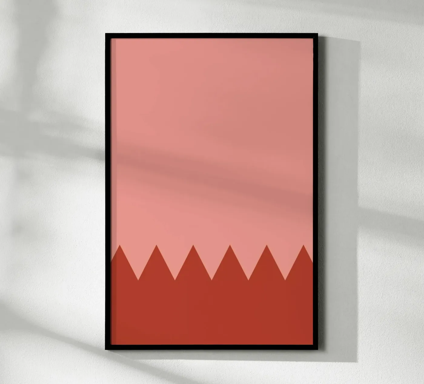 Zig Zag II poster van Linda Gobeta