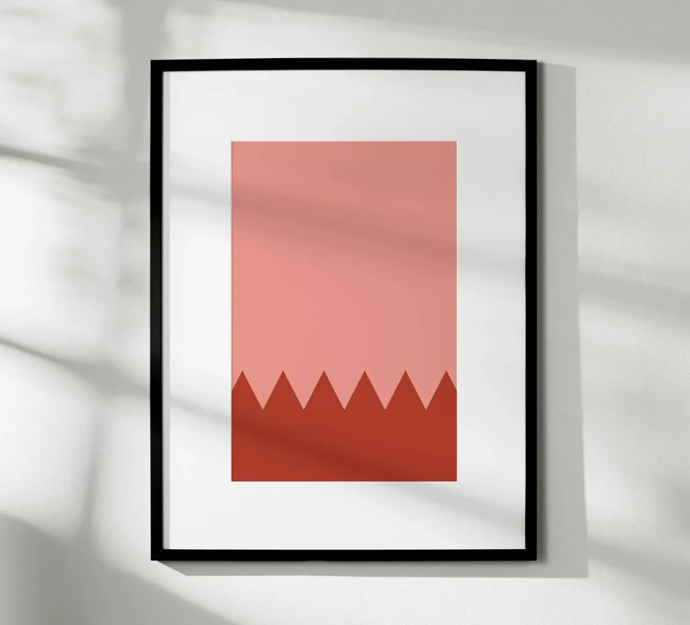 Zig Zag II poster van Linda Gobeta