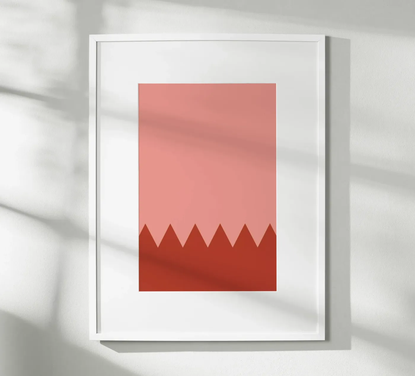 Zig Zag II poster van Linda Gobeta