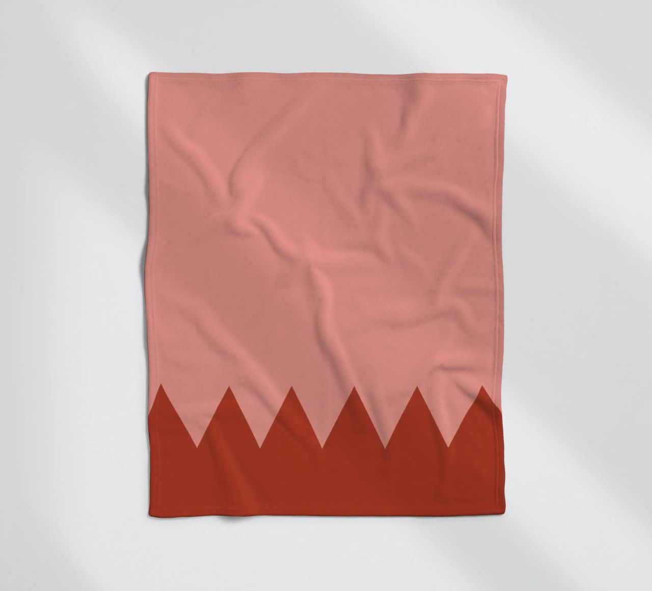Zig Zag II coperta in pile da Linda Gobeta