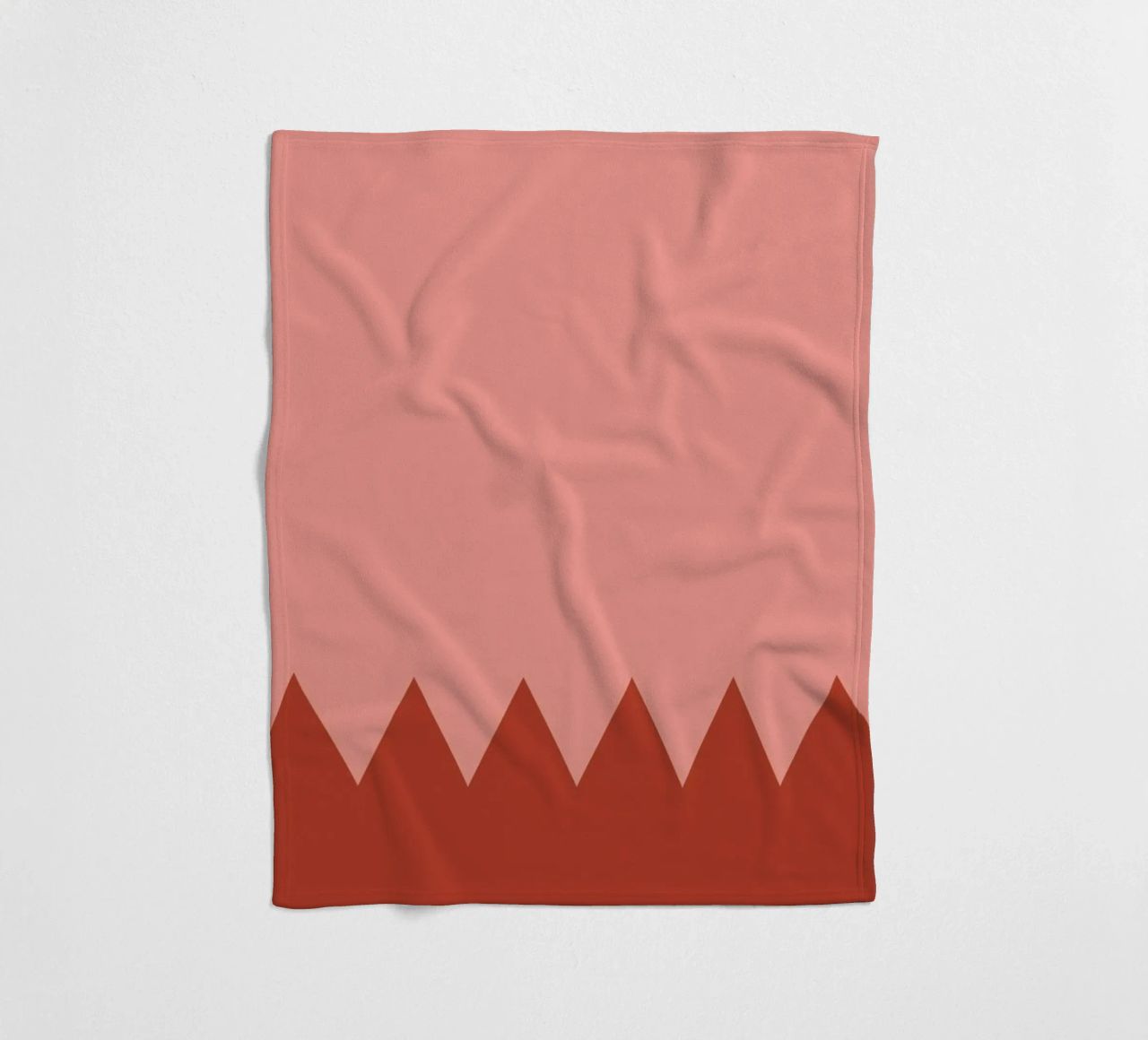 Zig Zag II coperta in pile da Linda Gobeta