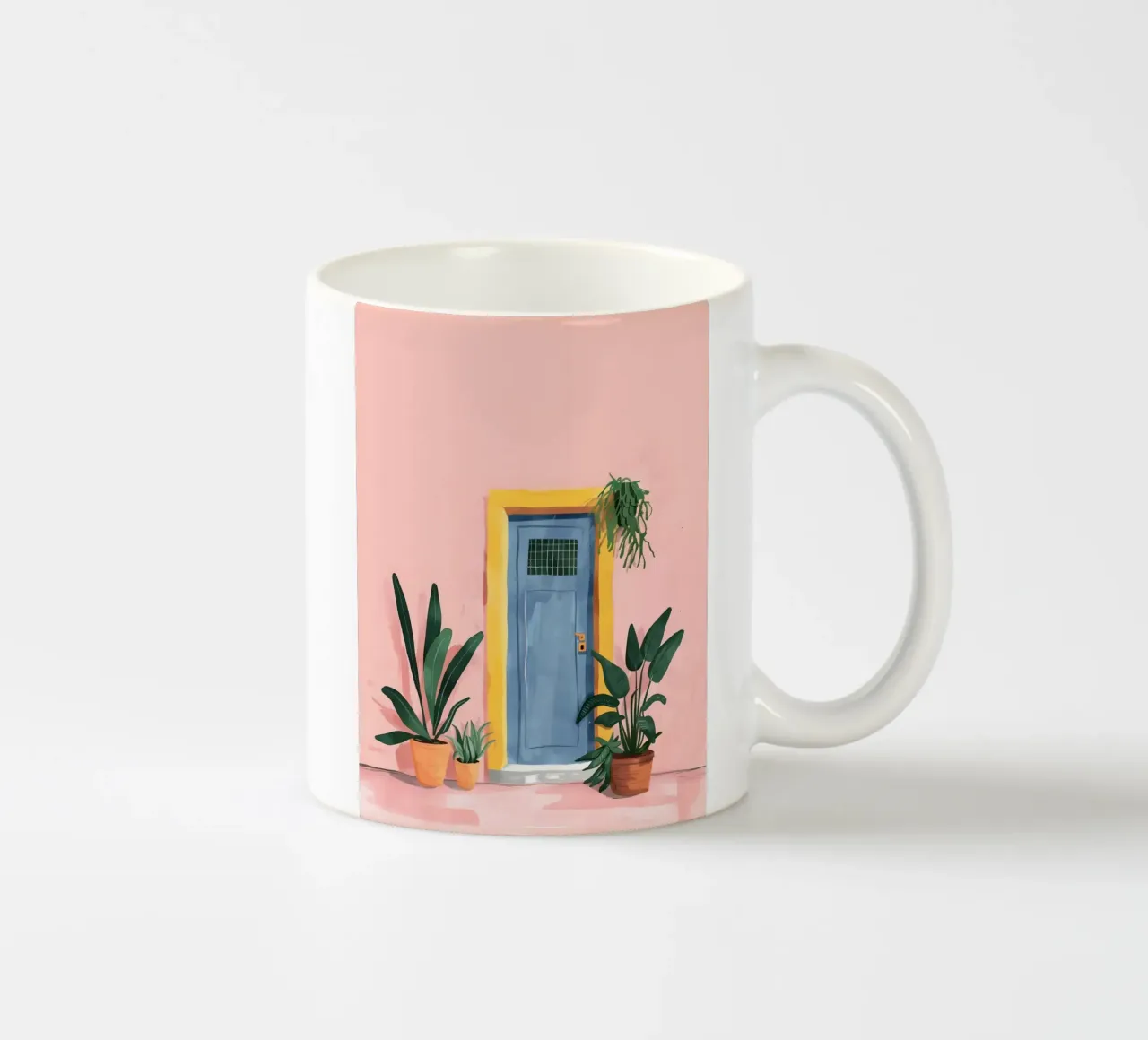 The Blue Door tazza in ceramica da Gypsy Galleria