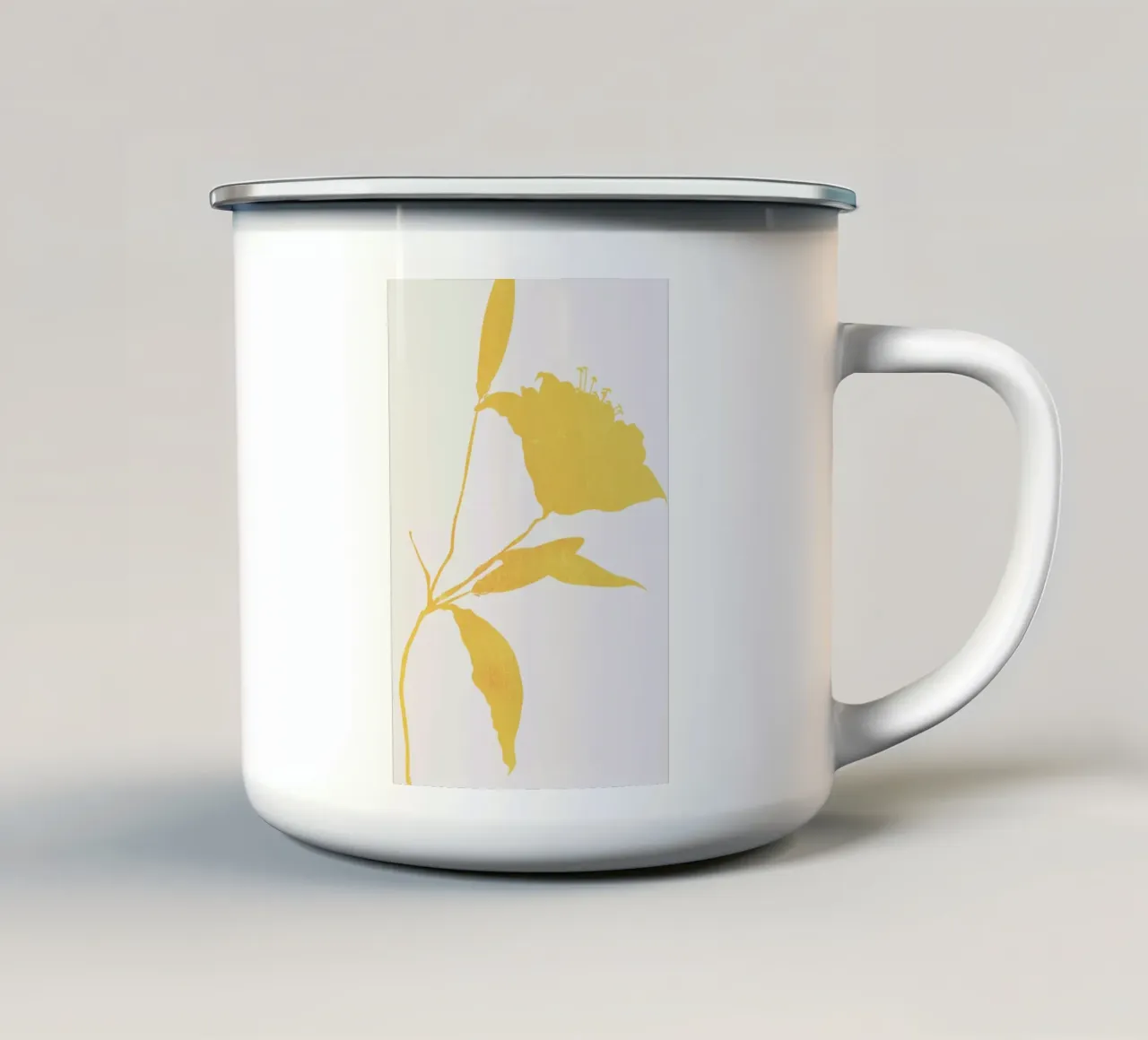 Sunflower tazza in smalto da Kubistika