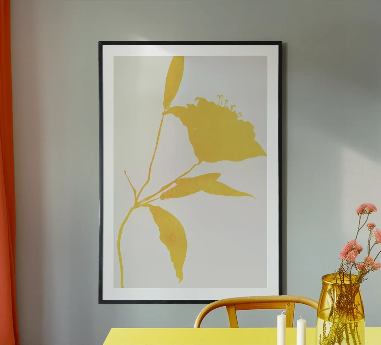 Sunflower poster da Kubistika