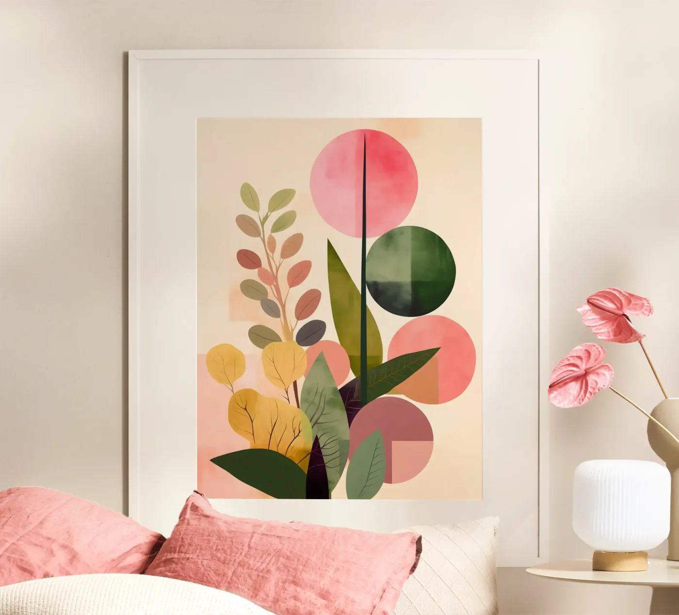 Abstract Botanical poster da Gypsy Galleria