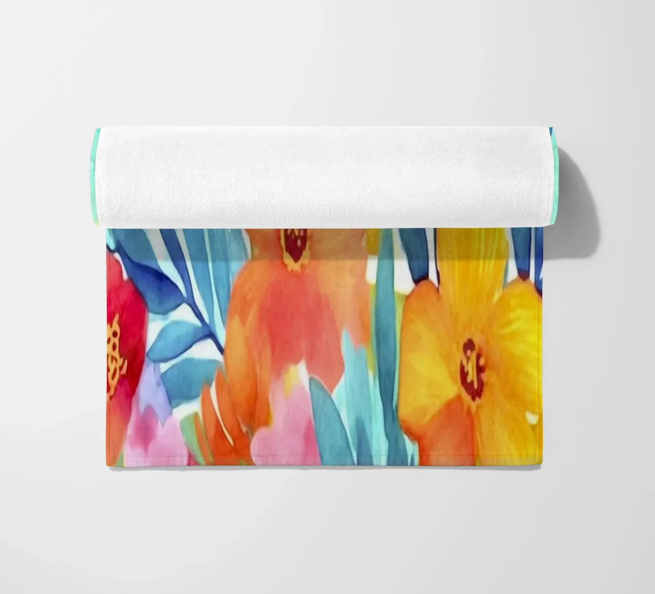 Fiori del giardino tropicale telo mare da Andrea Haase Modern Home