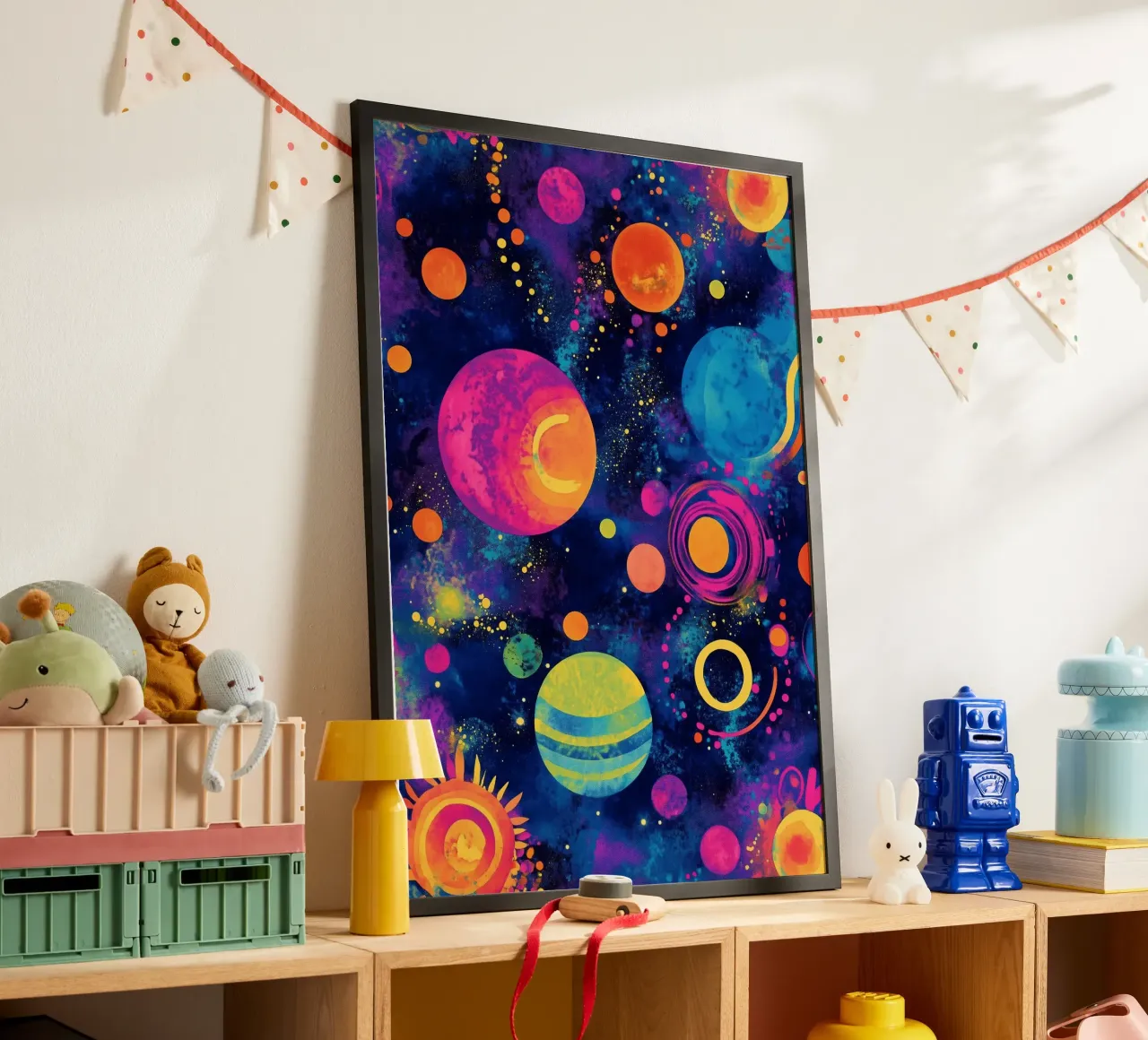 Cosmo spazio e pianeti 1 poster da Justyna Jaszke JBJart