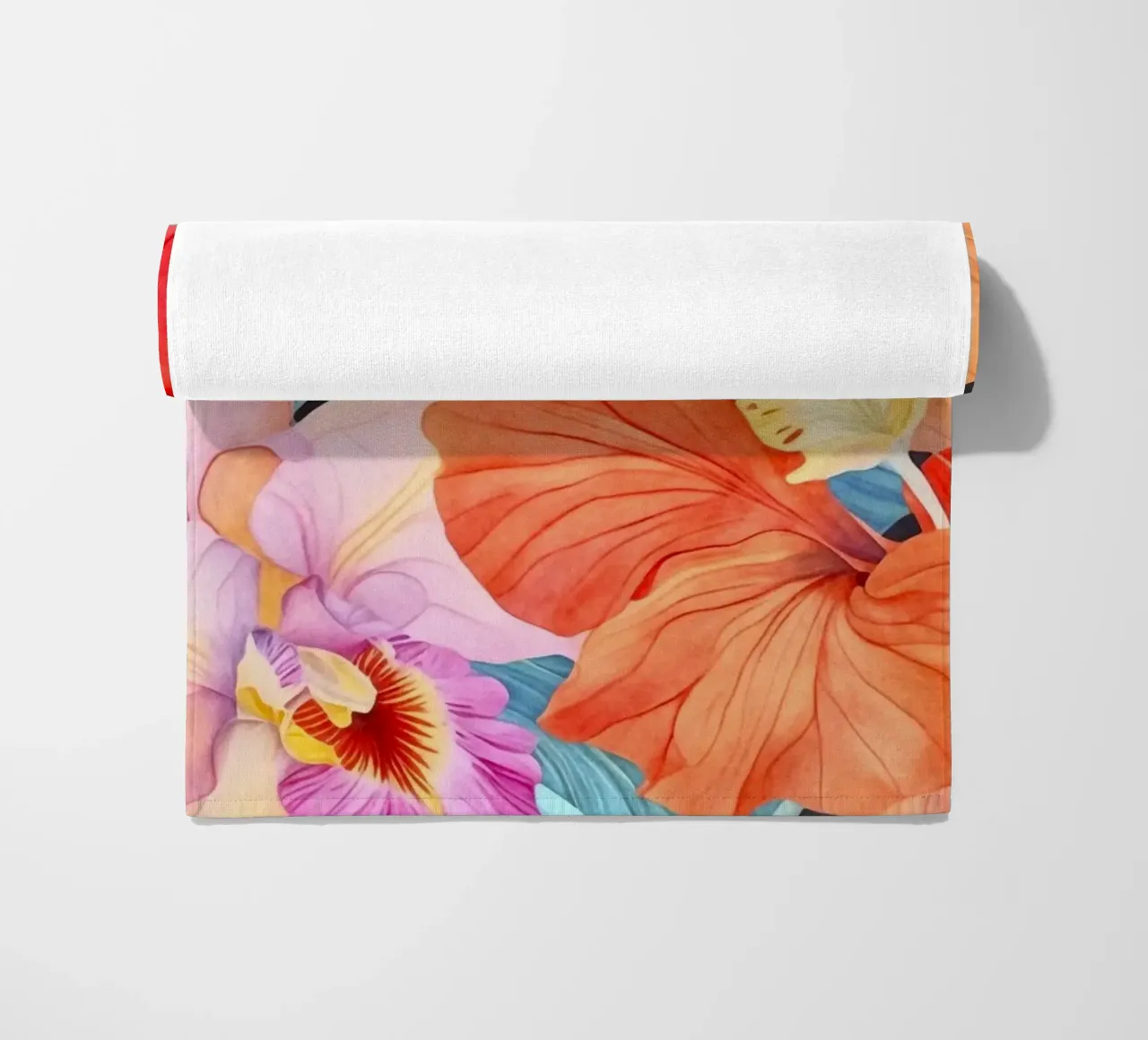 Arazzo tropicale Jungle Vibes telo mare da Andrea Haase Floral Passion