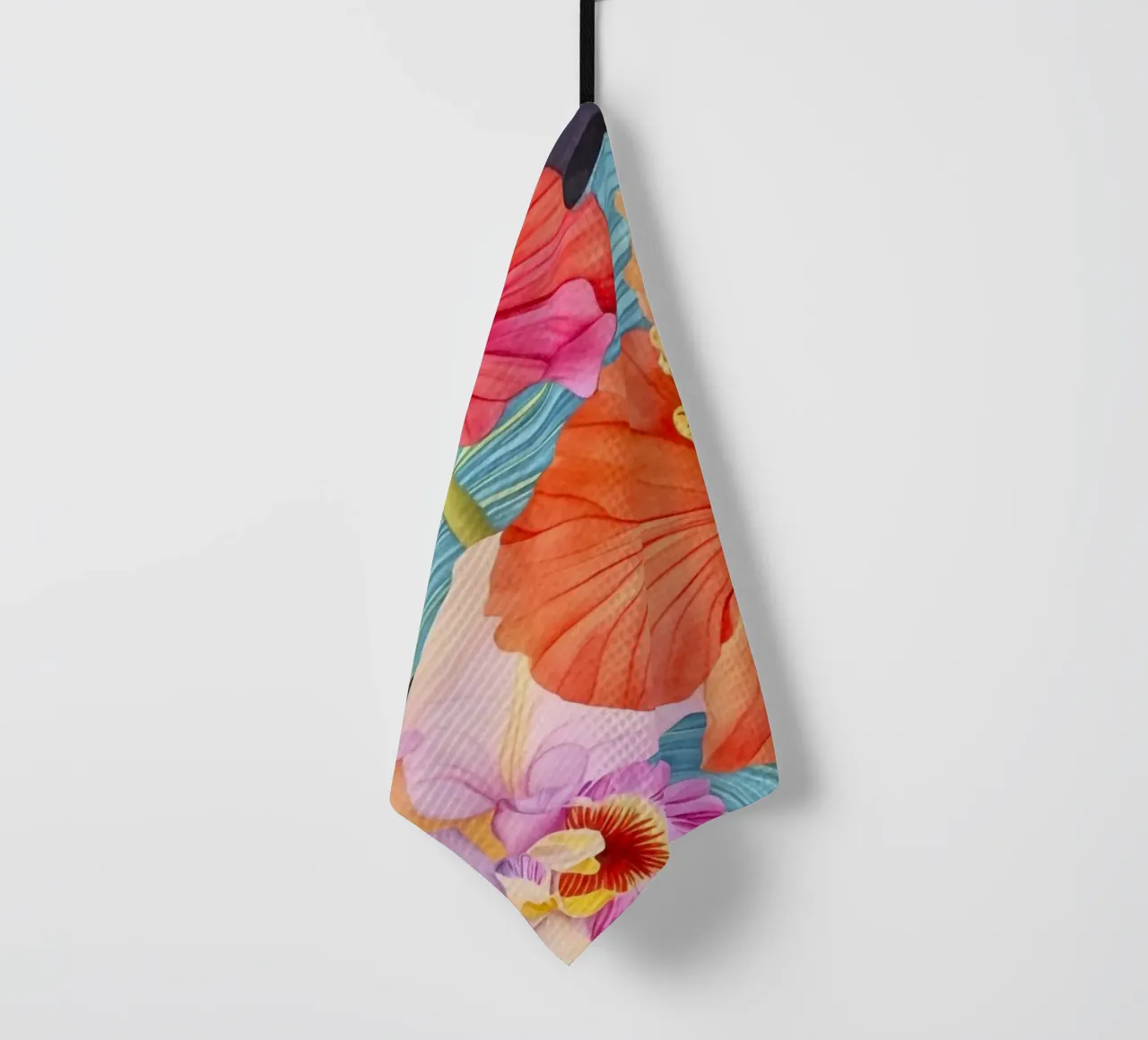 Arazzo tropicale Jungle Vibes canovaccio da cucina da Andrea Haase Floral Passion