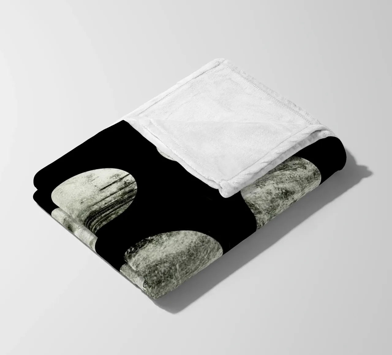 Moons Fleecedecke von Elisabeth Fredriksson