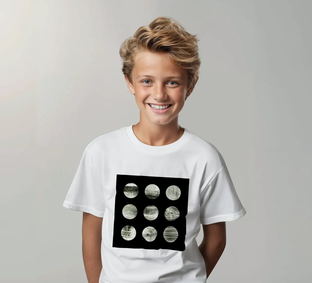 Moons t-shirt bambini da Elisabeth Fredriksson