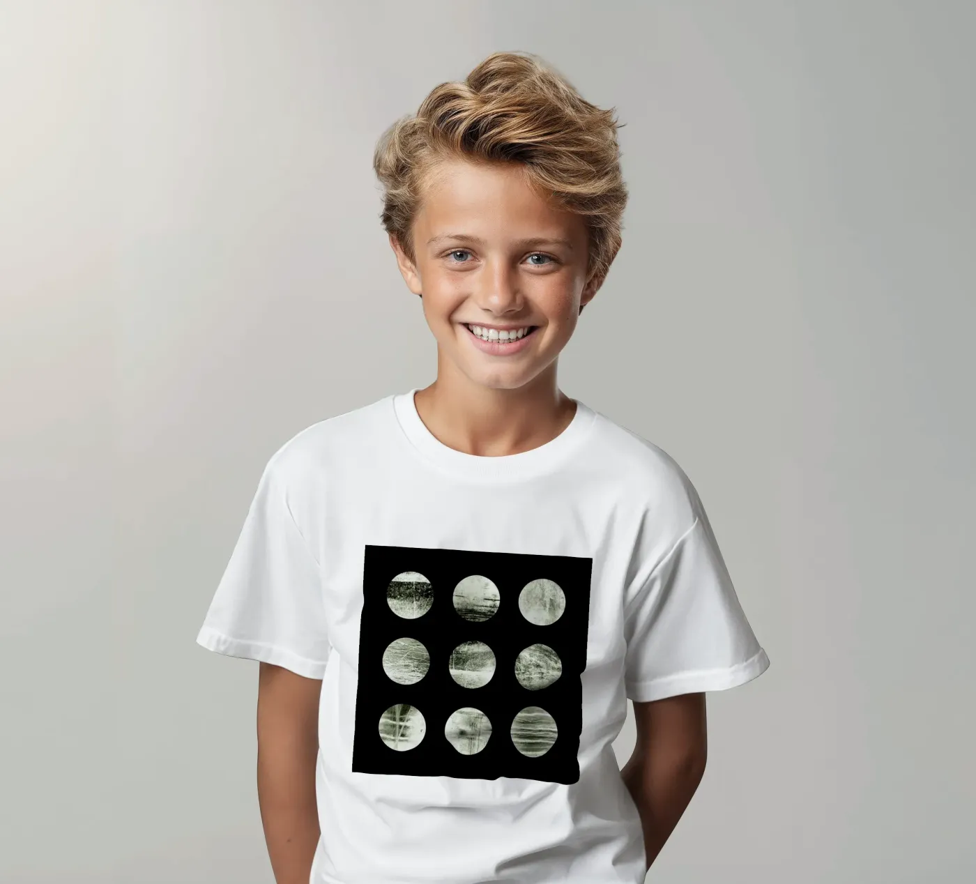 Moons t-shirt bambini da Elisabeth Fredriksson