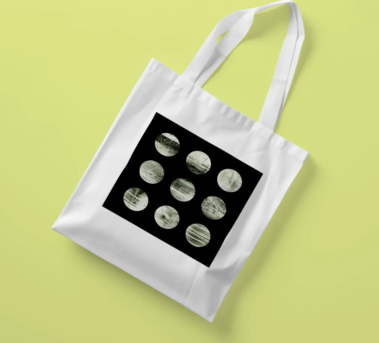 Moons borsa in juta da Elisabeth Fredriksson
