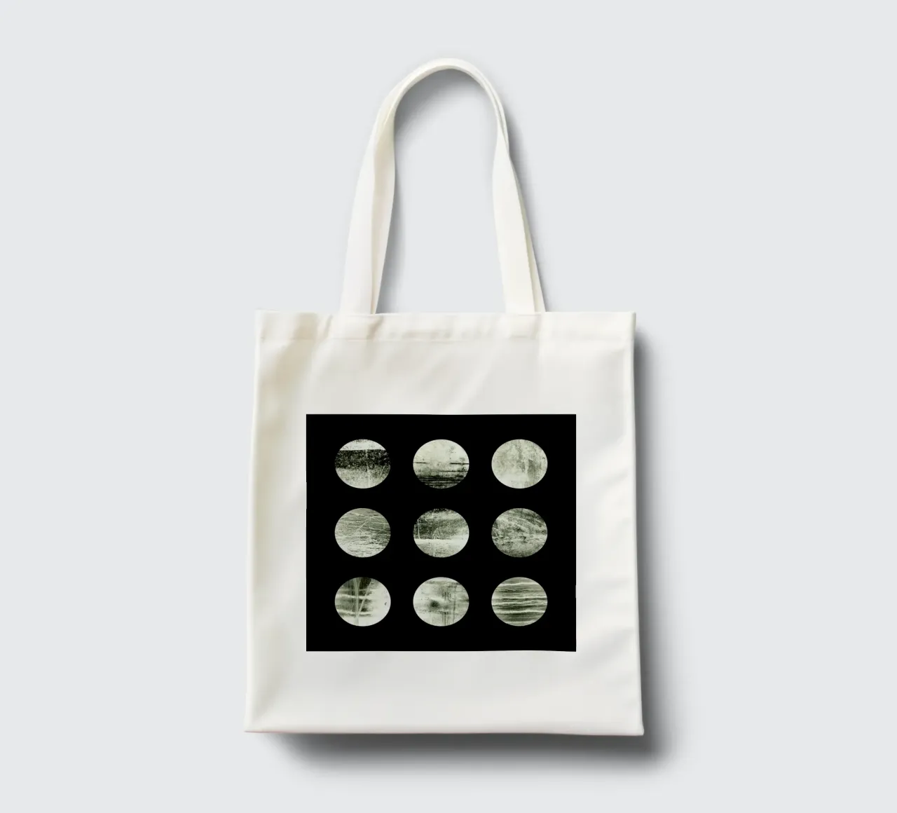 Moons borsa in juta da Elisabeth Fredriksson