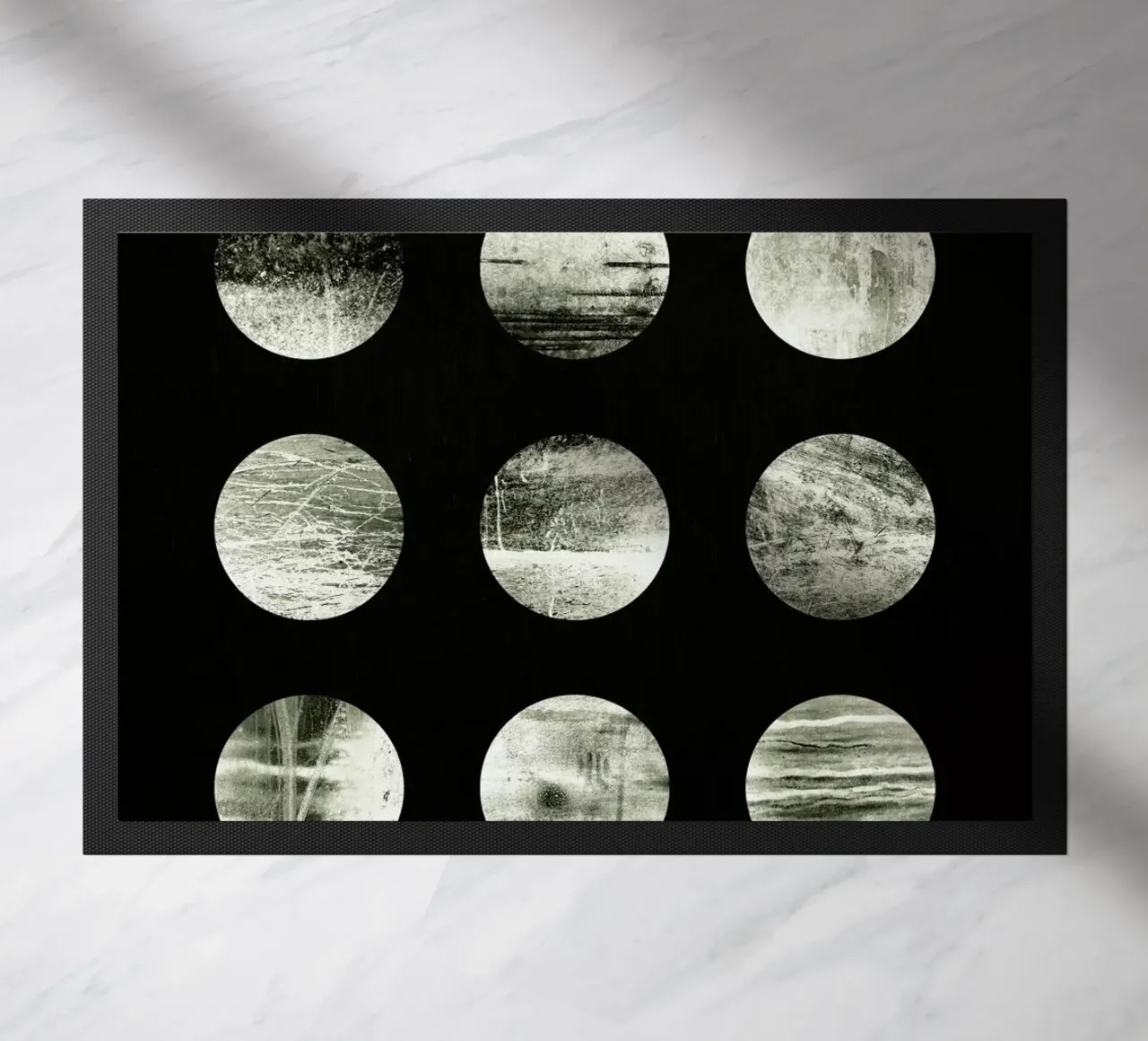 Moons Fußmatte von Elisabeth Fredriksson