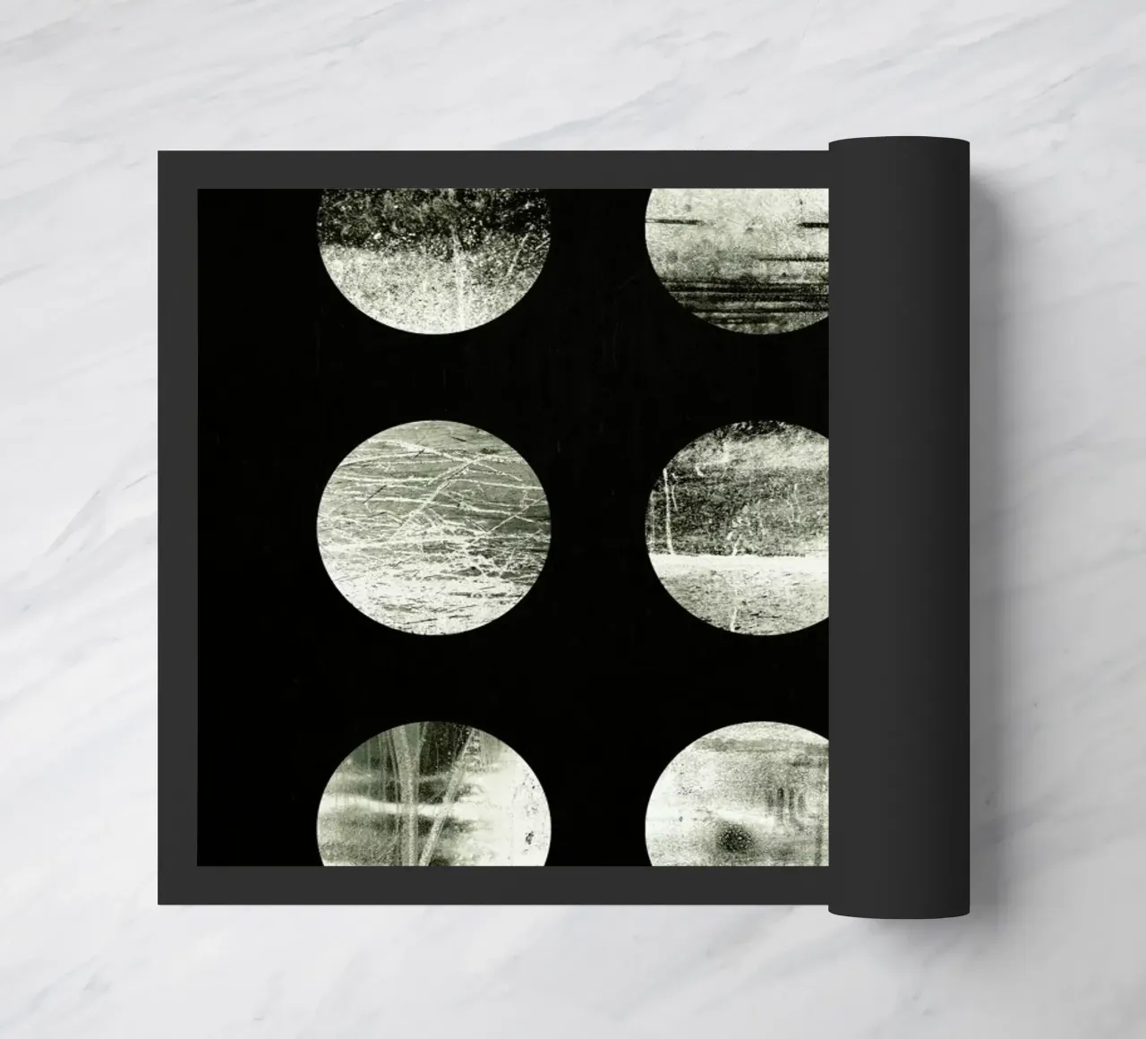 Moons Fußmatte von Elisabeth Fredriksson