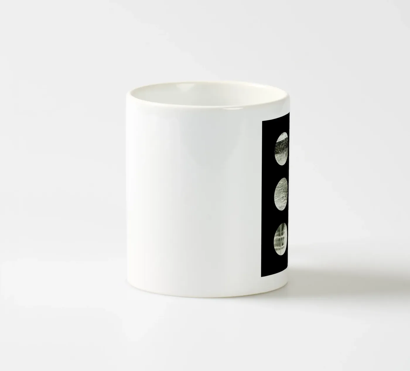 Moons ceramic mug by Elisabeth Fredriksson