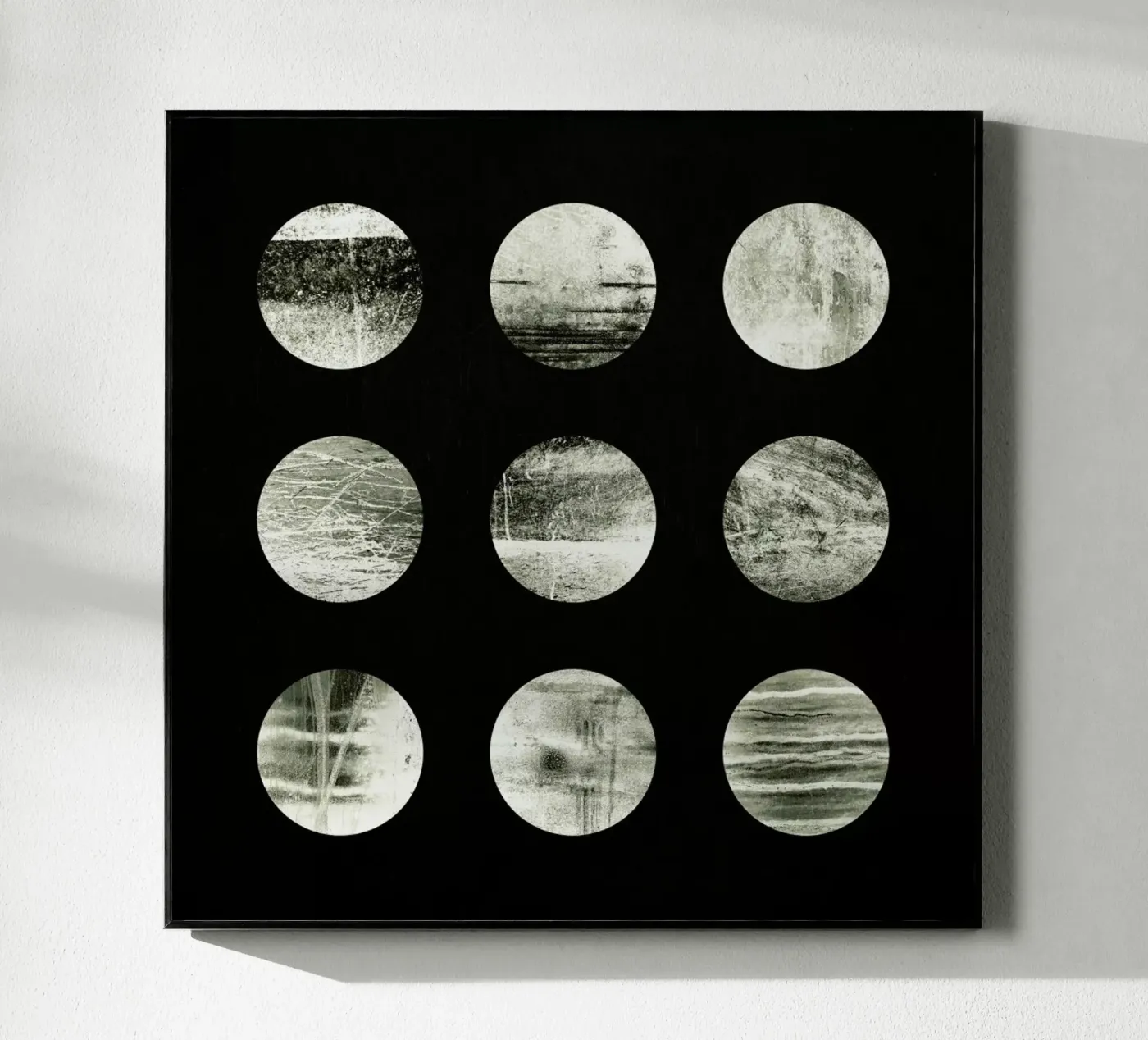 Moons acryl van Elisabeth Fredriksson