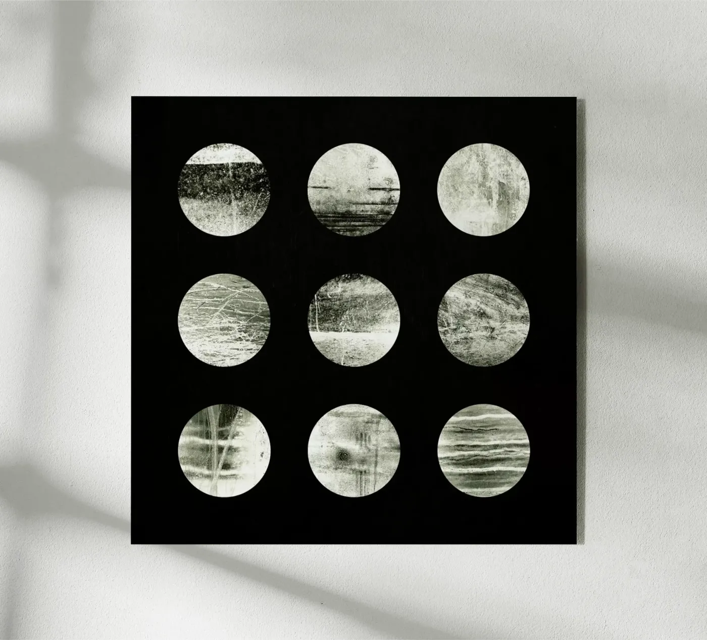 Moons acryl van Elisabeth Fredriksson