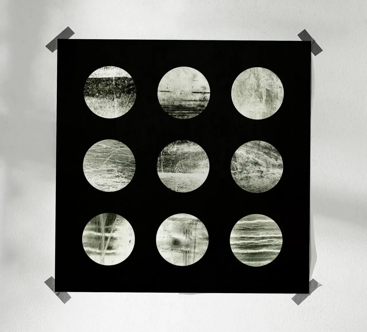 Moons poster van Elisabeth Fredriksson