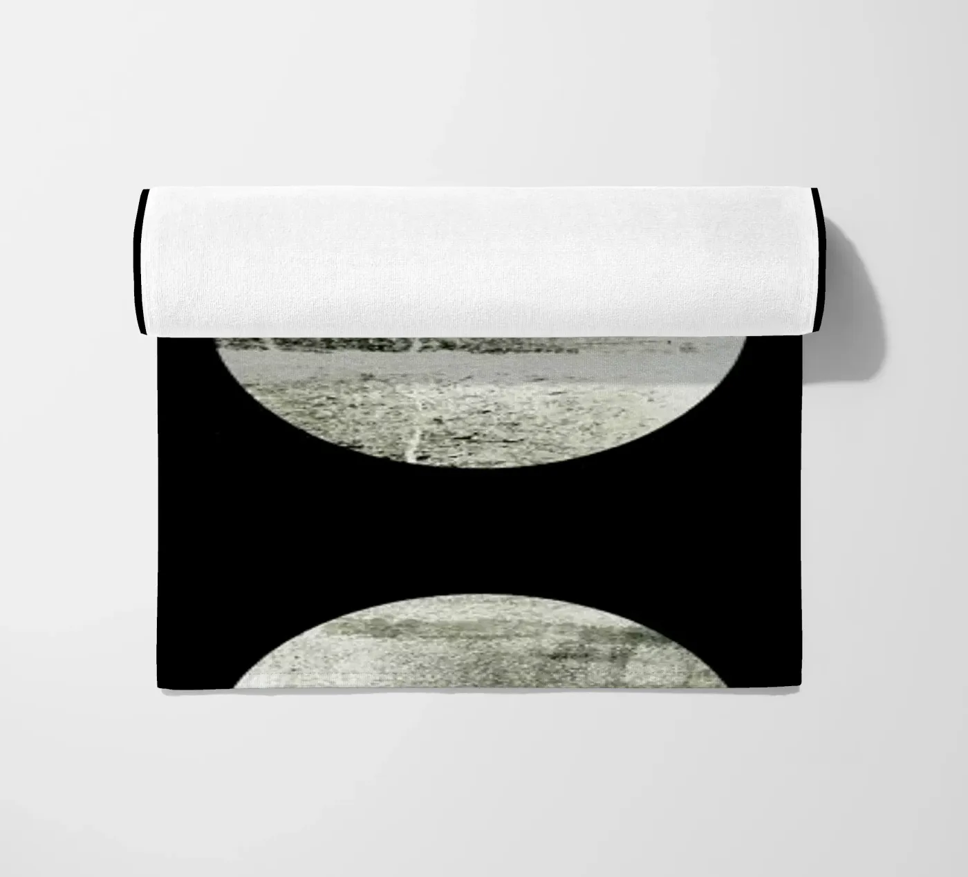 Moons beach towel by Elisabeth Fredriksson