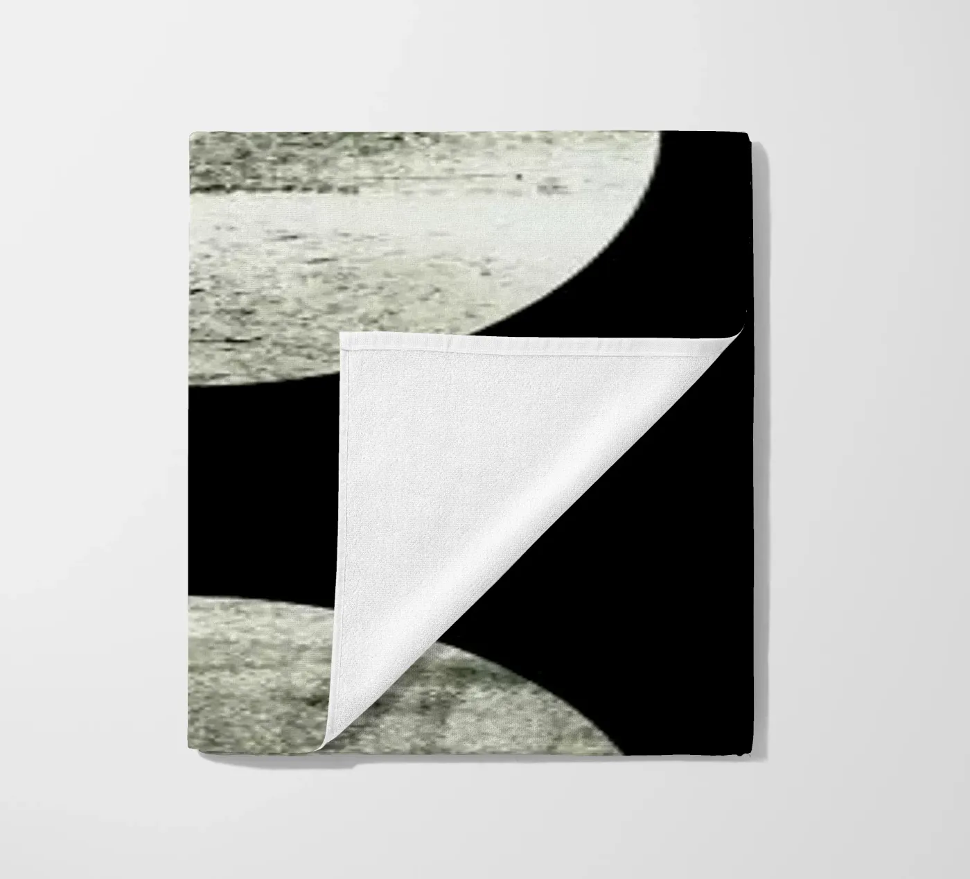 Moons beach towel by Elisabeth Fredriksson