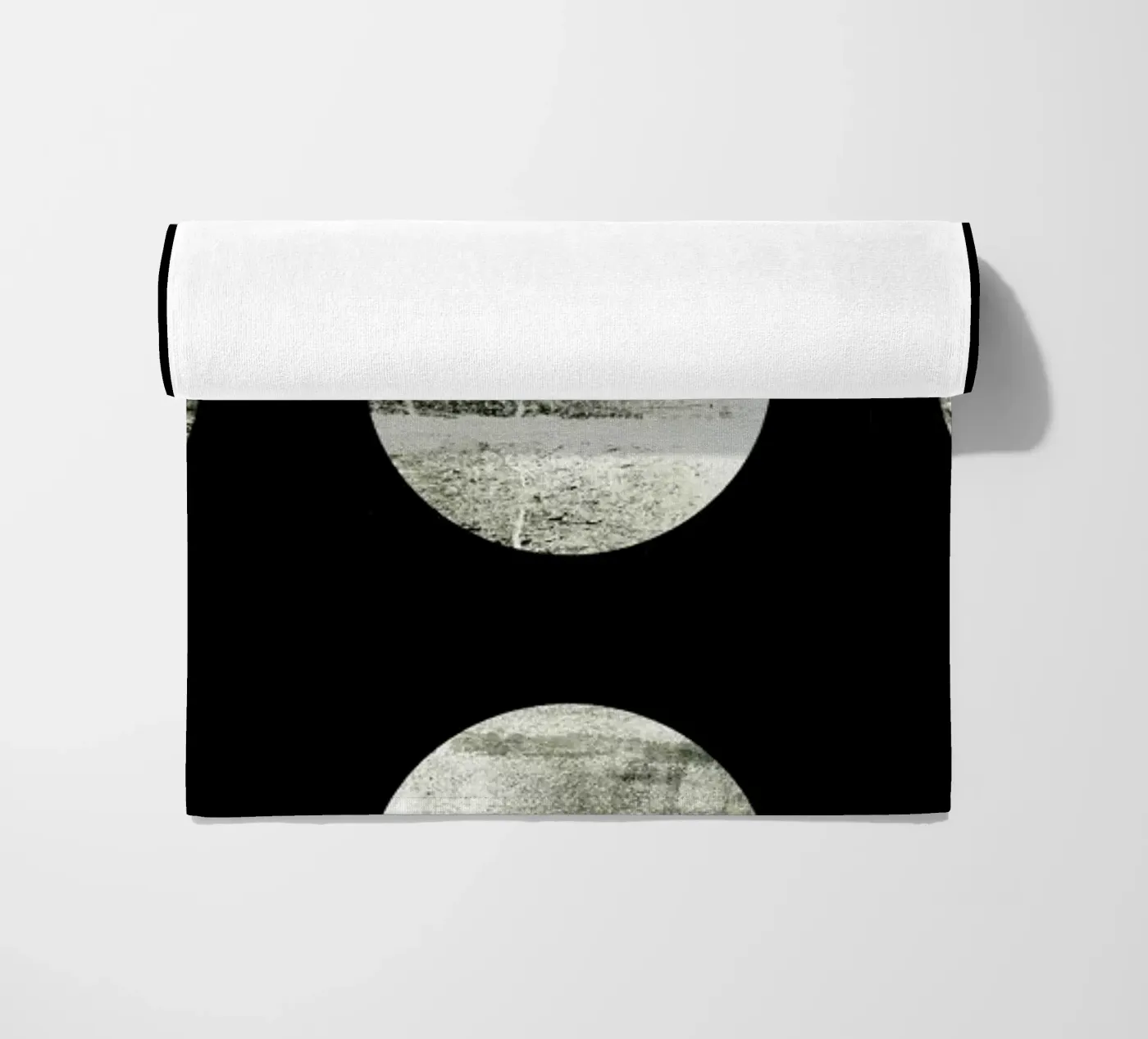 Moons beach towel by Elisabeth Fredriksson