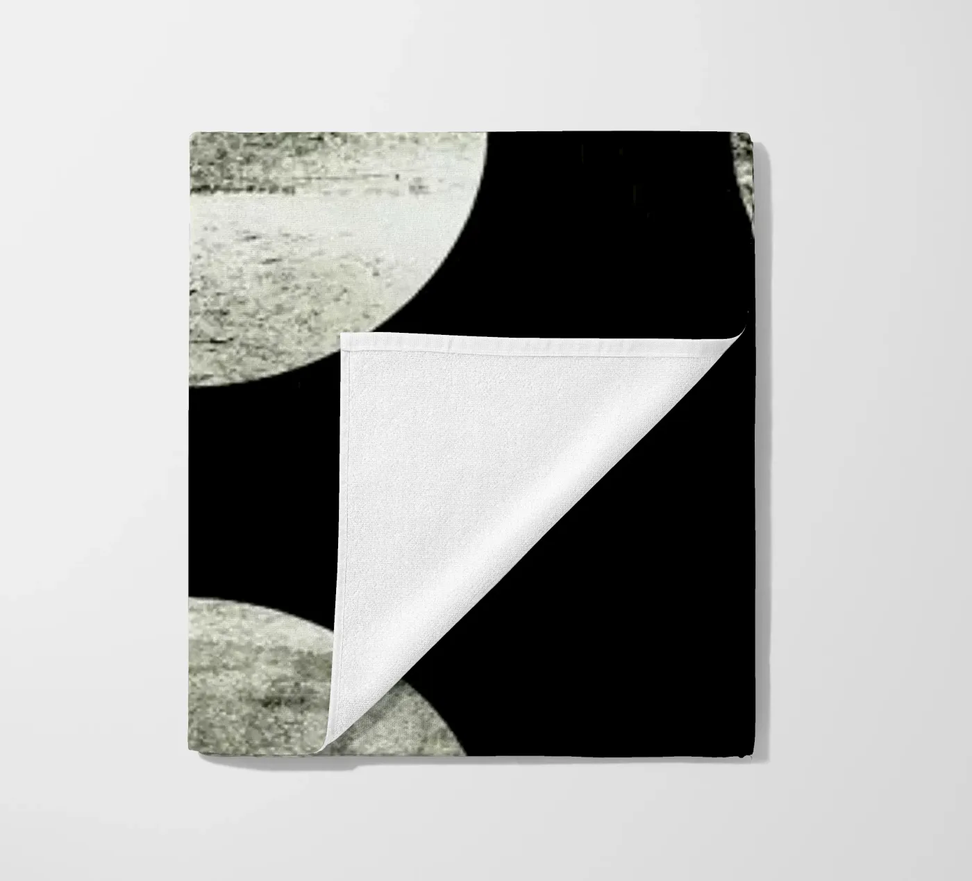 Moons beach towel by Elisabeth Fredriksson