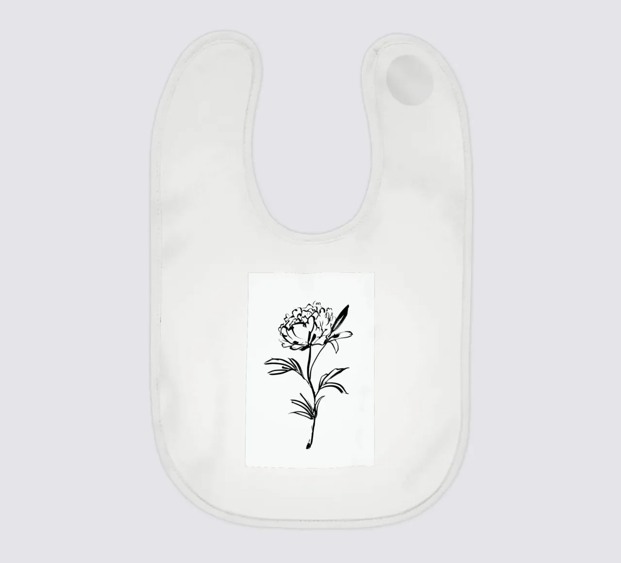 Simple Peony bavaglino da Graphite