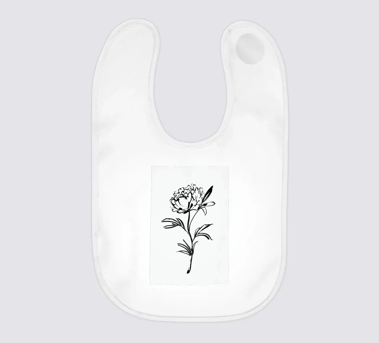 Simple Peony bavaglino da Graphite