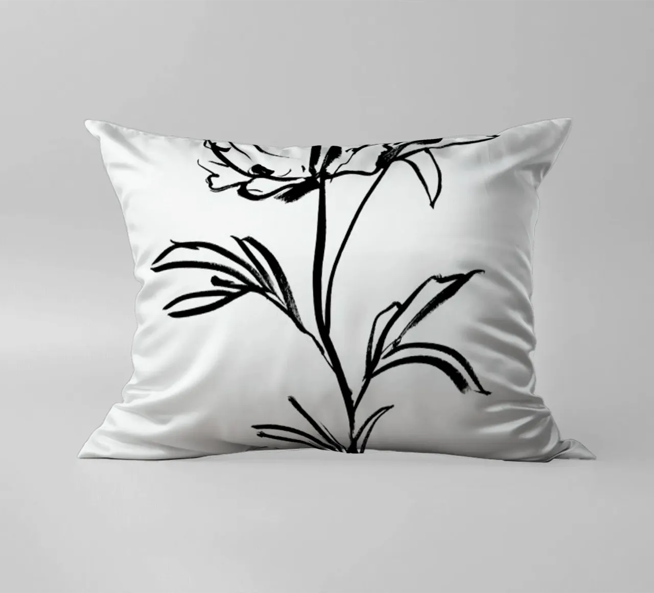 Simple Peony cuscino da Graphite