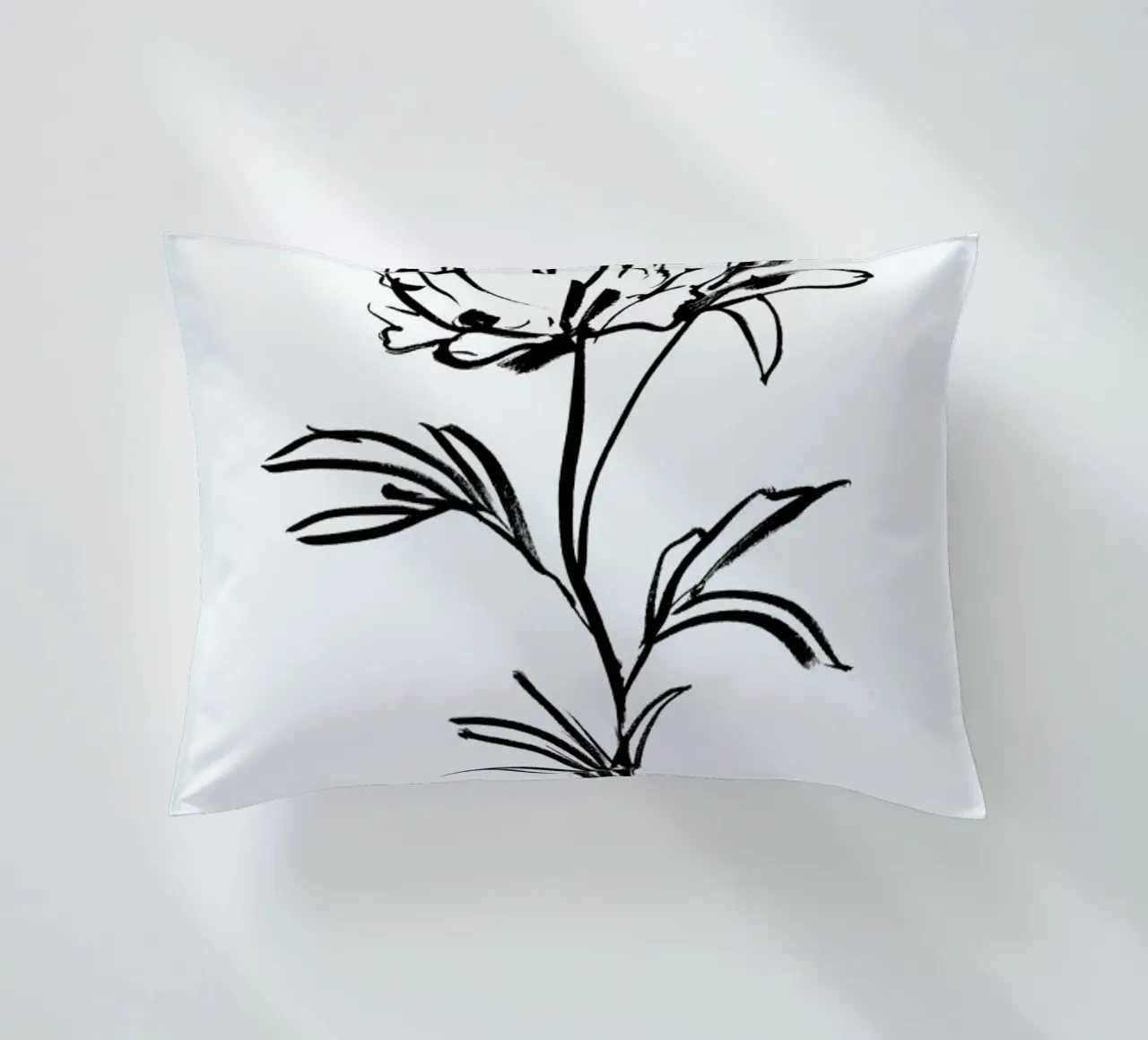 Simple Peony cuscino da Graphite