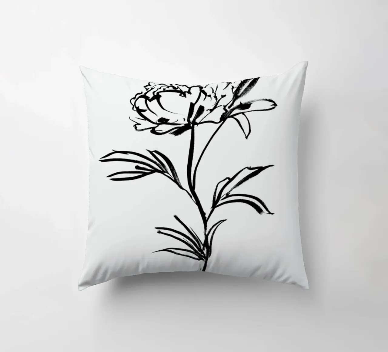 Simple Peony cuscino da Graphite