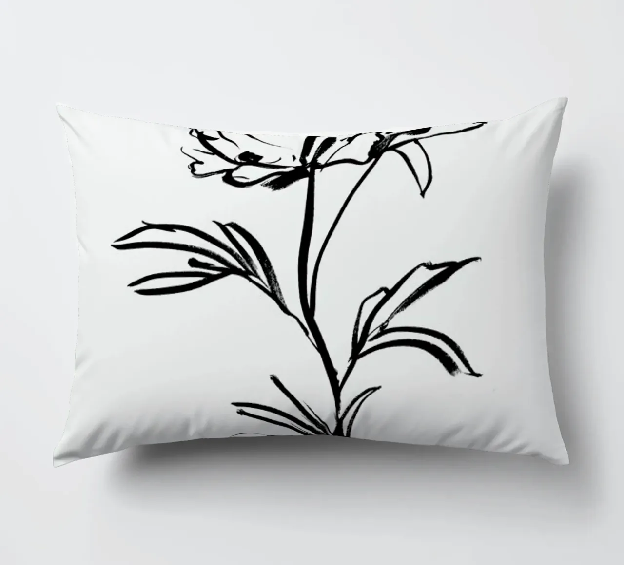 Simple Peony cuscino da Graphite