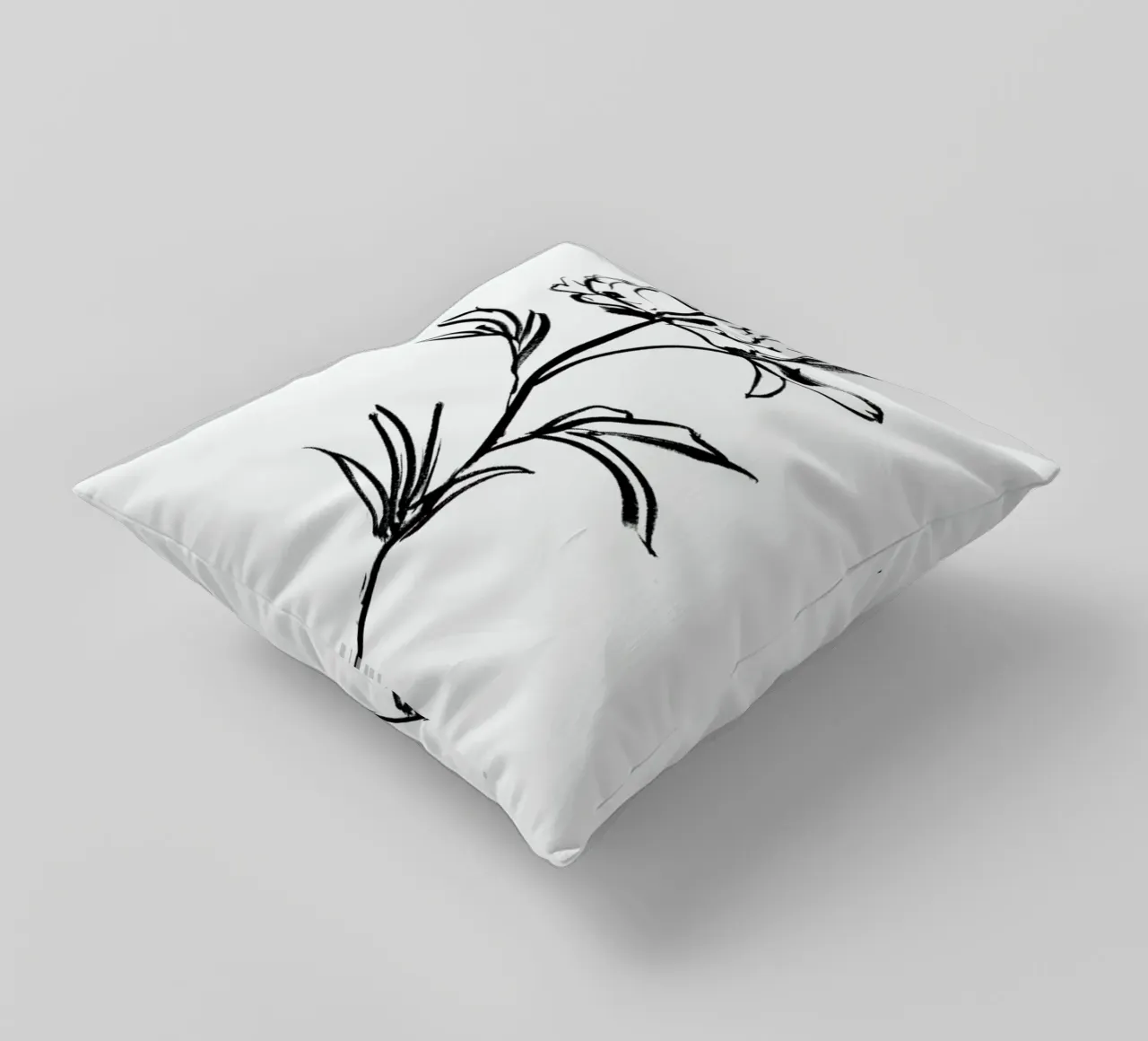 Simple Peony cuscino da Graphite