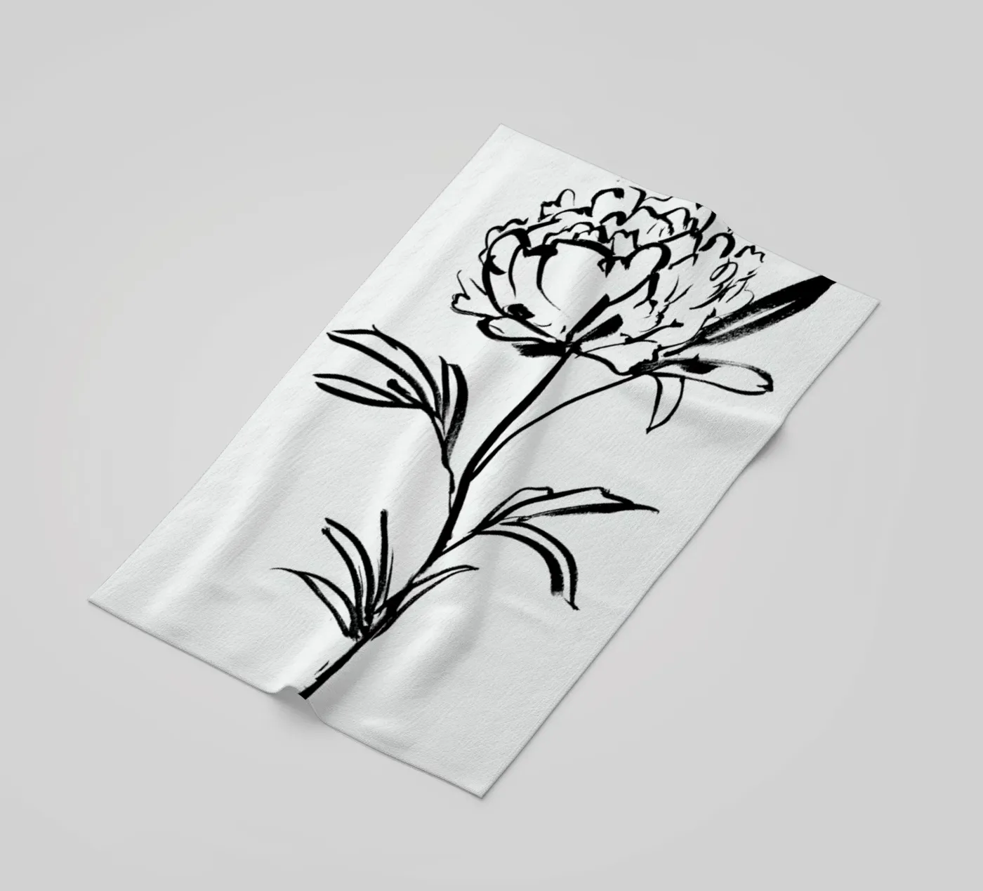 Simple Peony telo mare da Graphite