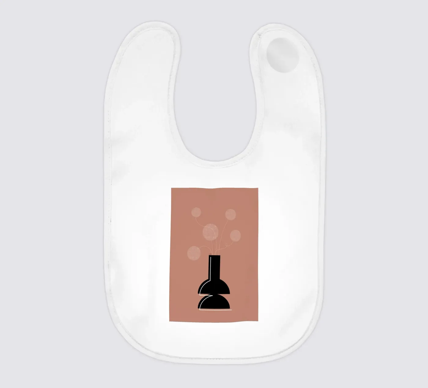 Dandelion baby slabbetje van Linda Gobeta