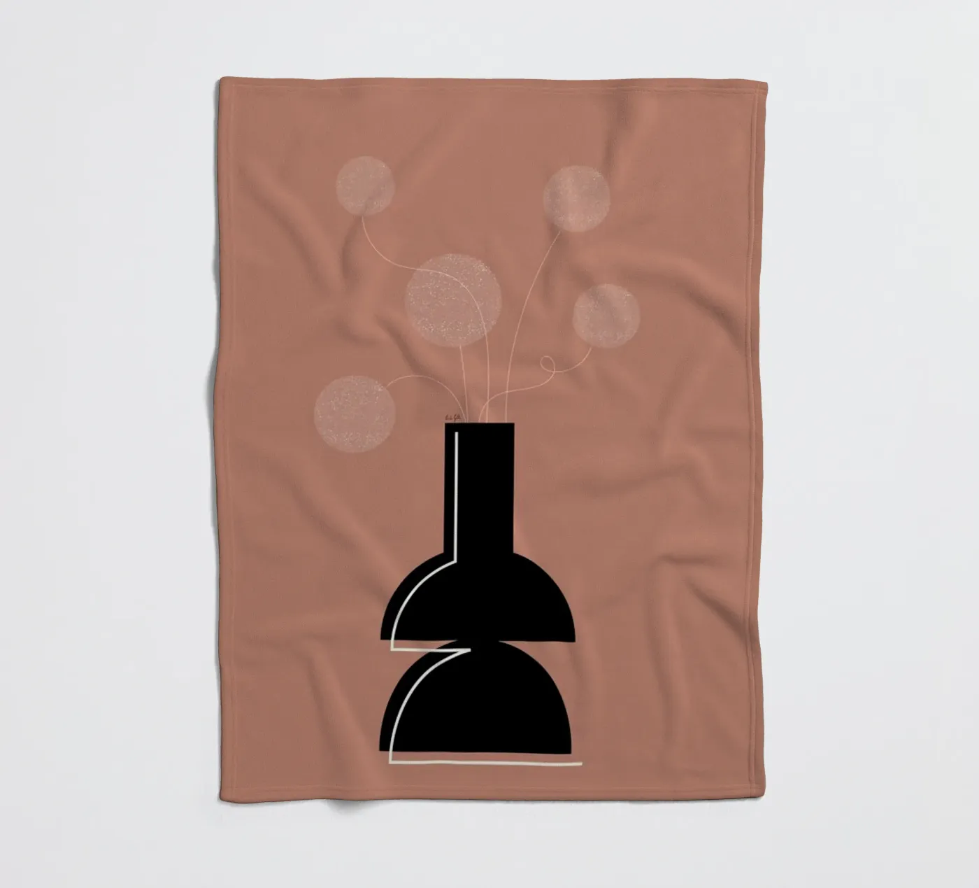 Dandelion Fleecedecke von Linda Gobeta