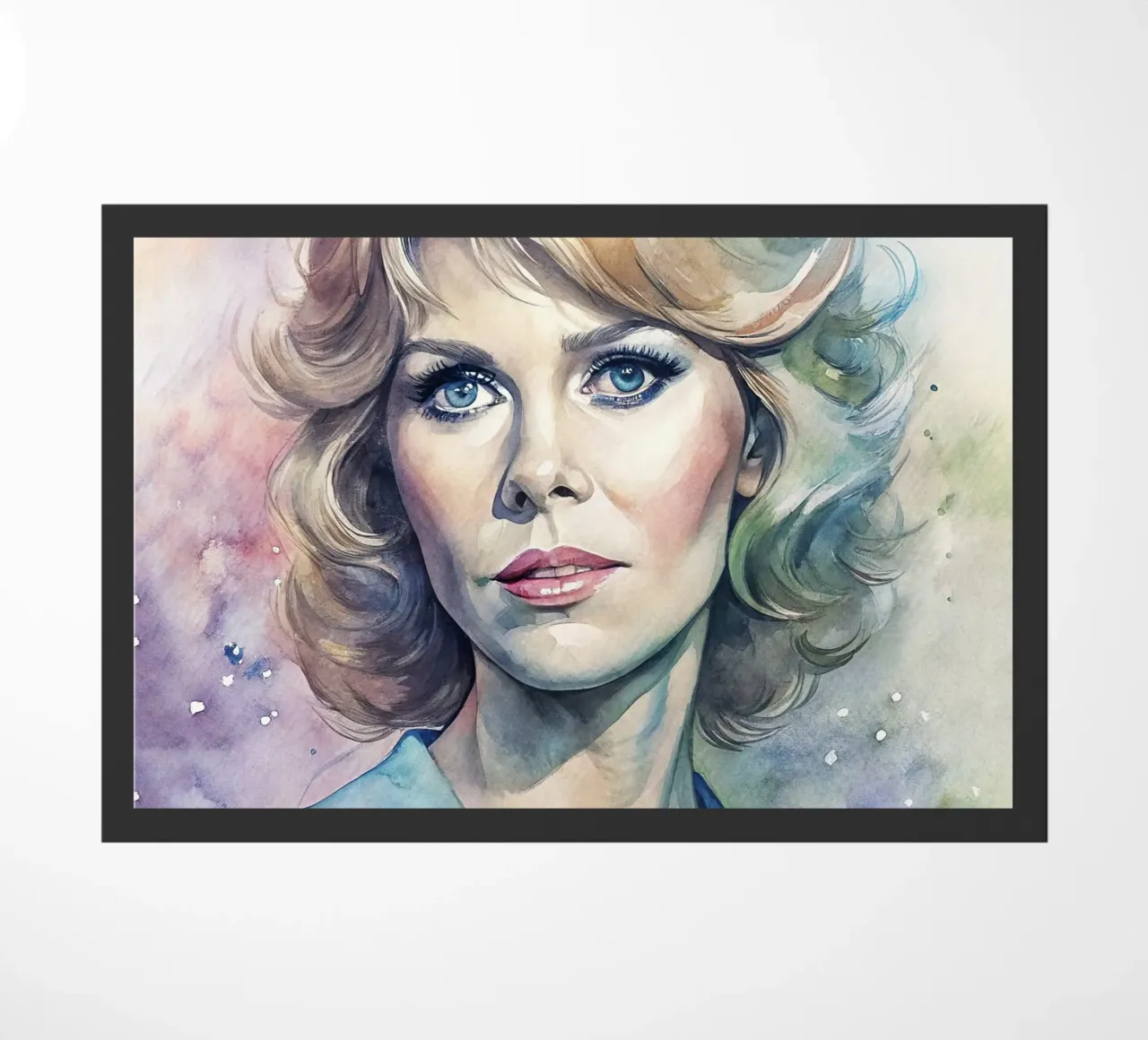 Jane Fonda in watercolor zerbino da 🎁 ARTVI-SHOP