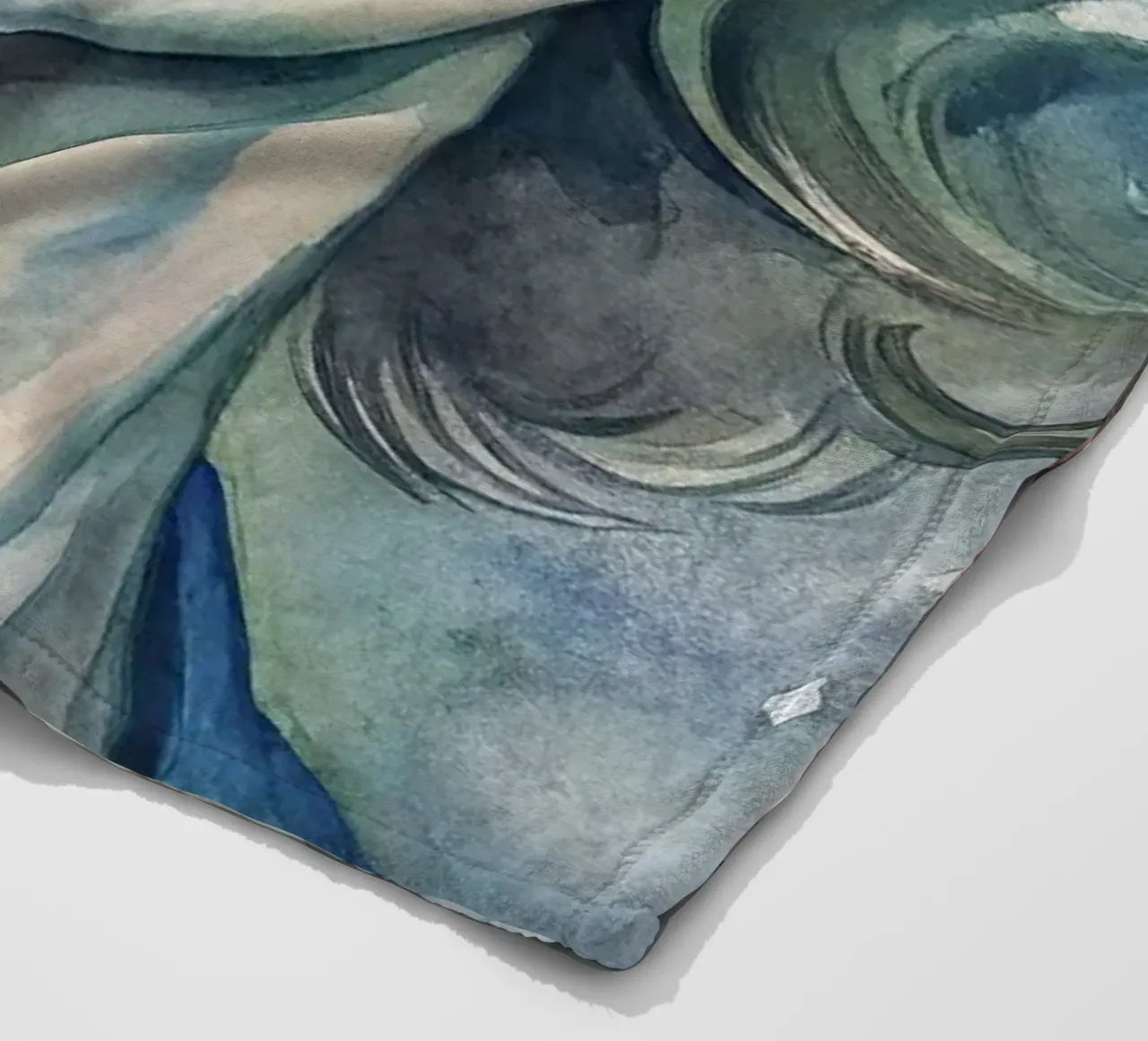 Jane Fonda in watercolor coperta in pile da 🎁 ARTVI-SHOP