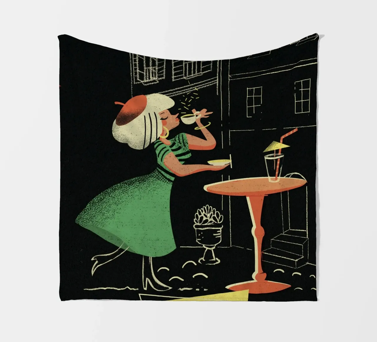 Snijden fleecedeken van FoxDevilWild