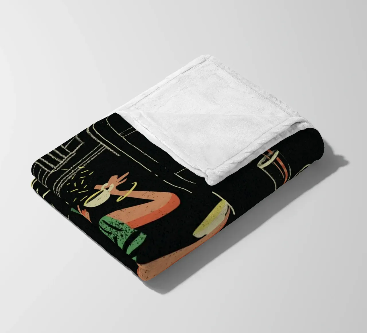 Snijden fleecedeken van FoxDevilWild