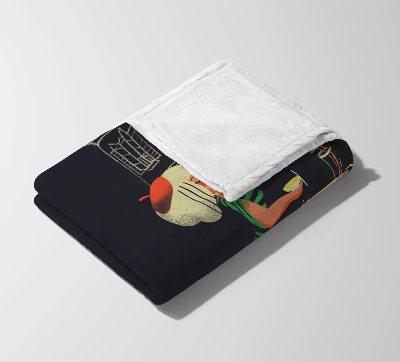 Snijden fleecedeken van FoxDevilWild