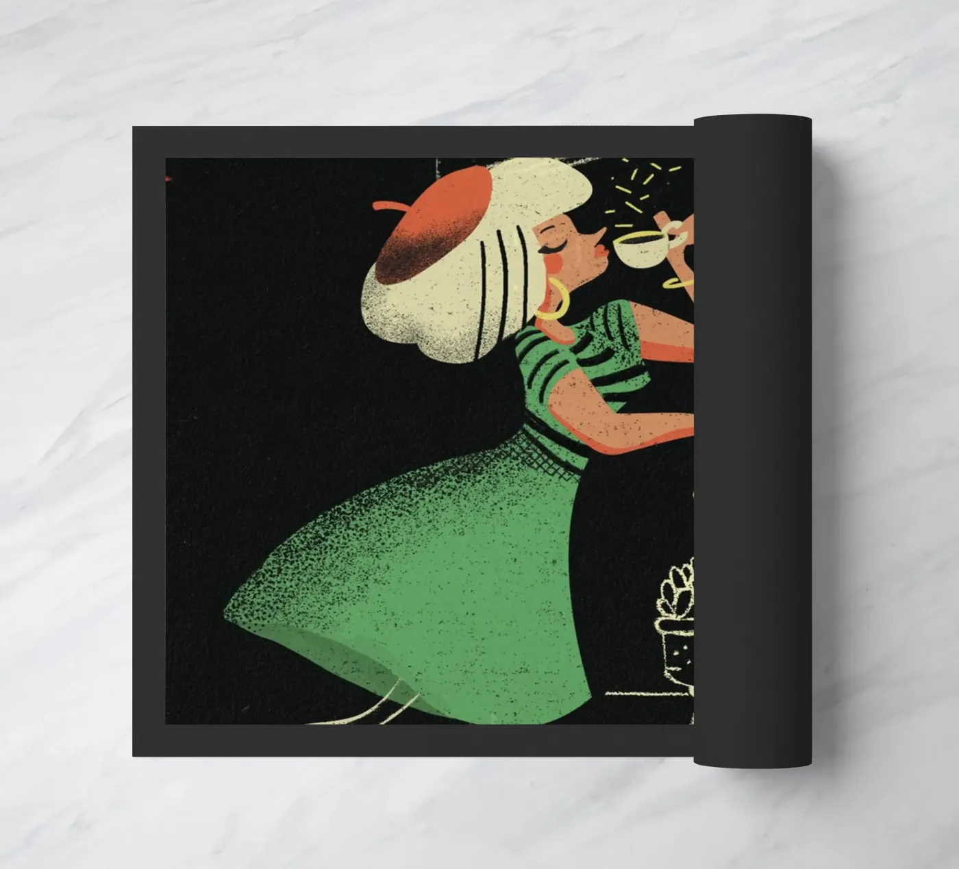 Cut doormat by FoxDevilWild