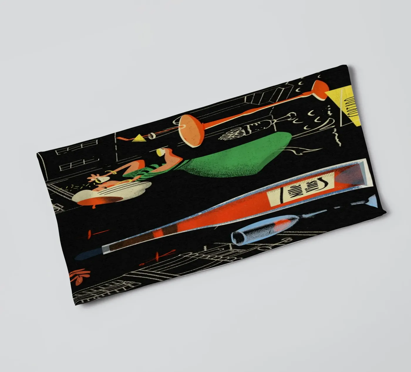 Cut towel by FoxDevilWild