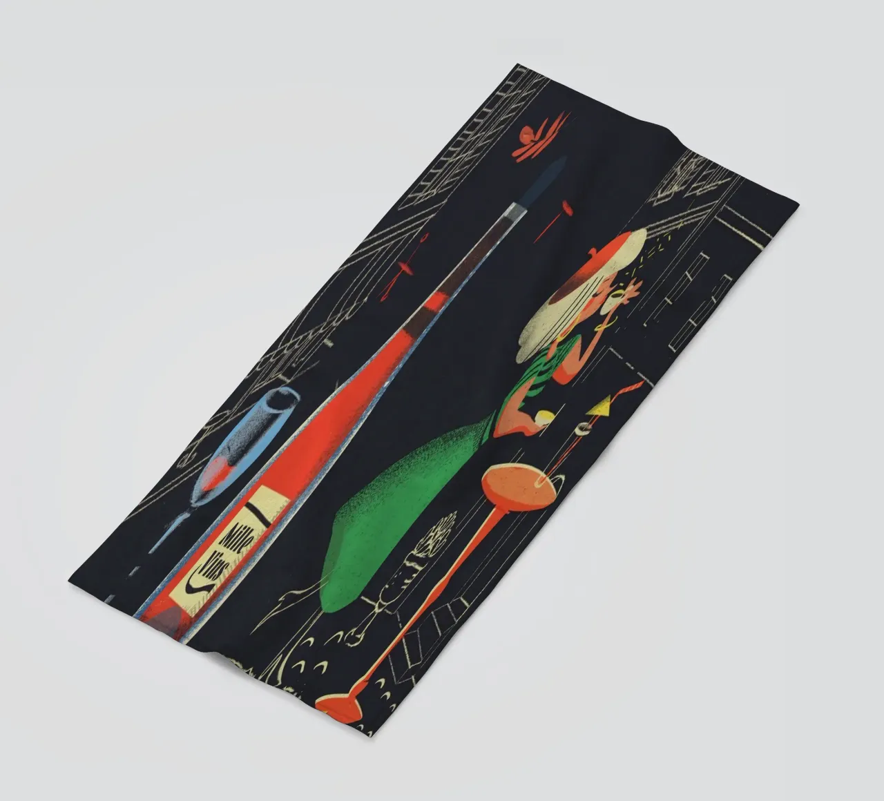 Snijden strandhanddoek van FoxDevilWild